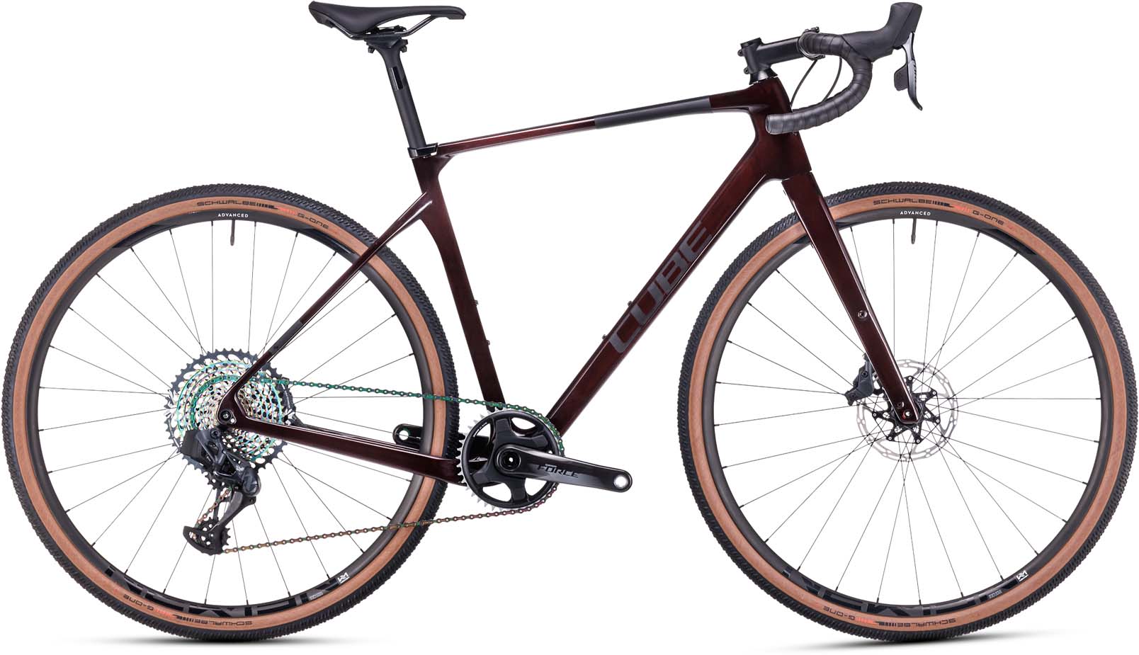 Cube Nuroad C:62 SLT liquidred n red 2023 - Gravel Bike