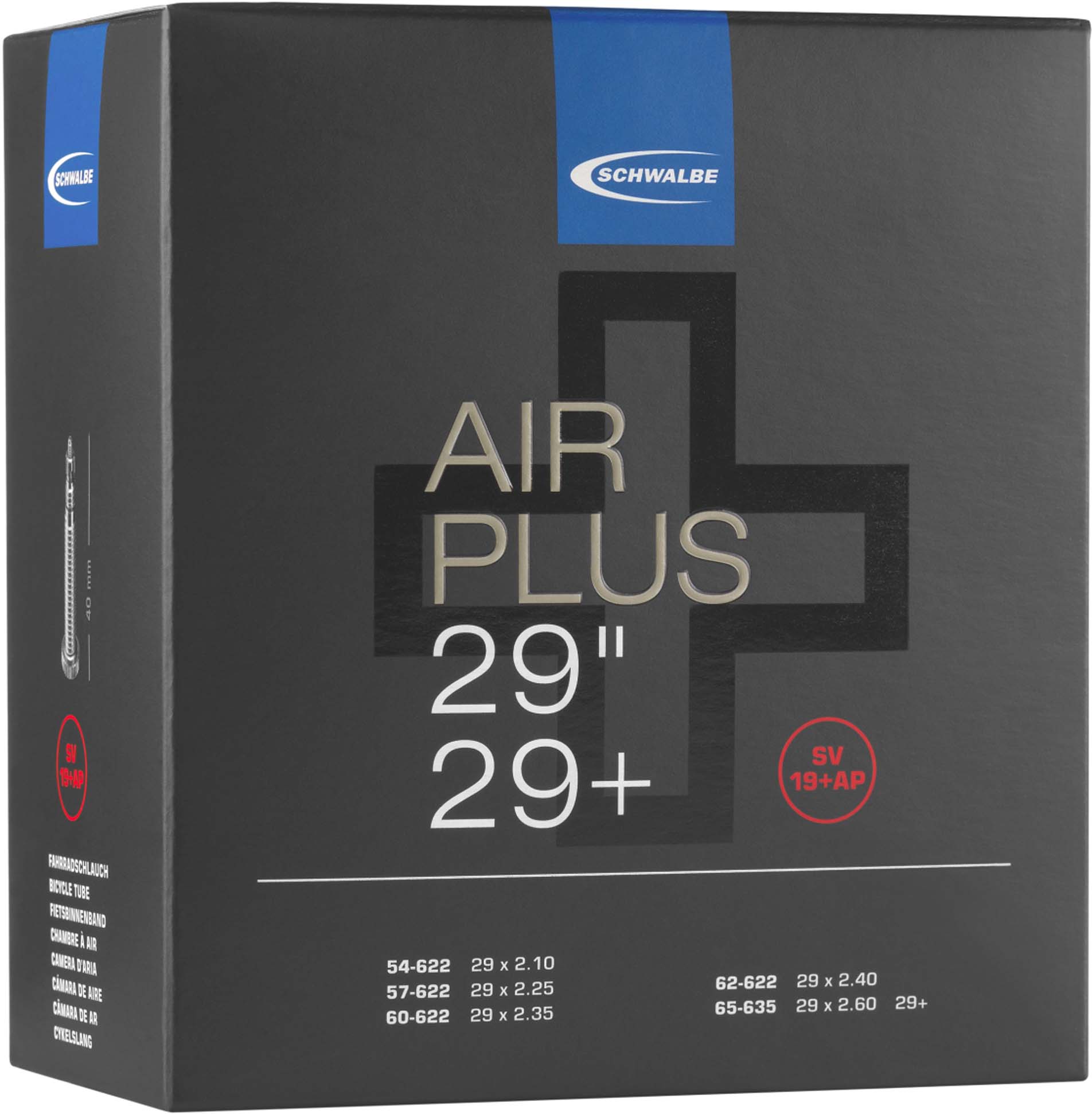 SCHWALBE Schlauch SV19+AP AIR PLUS 54/65-622