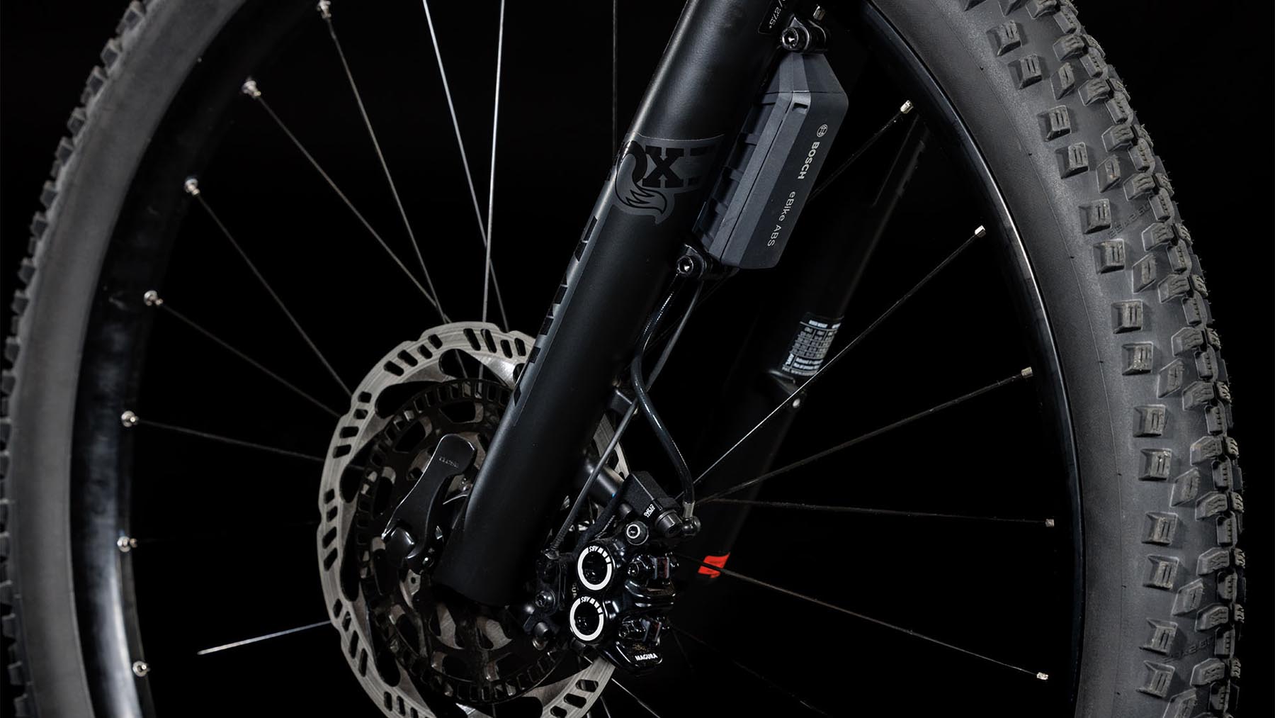 Cube Reaction Hybrid ABS 750 smaragdgrey n blue 2024 - Magura MT C ABS Bremsen