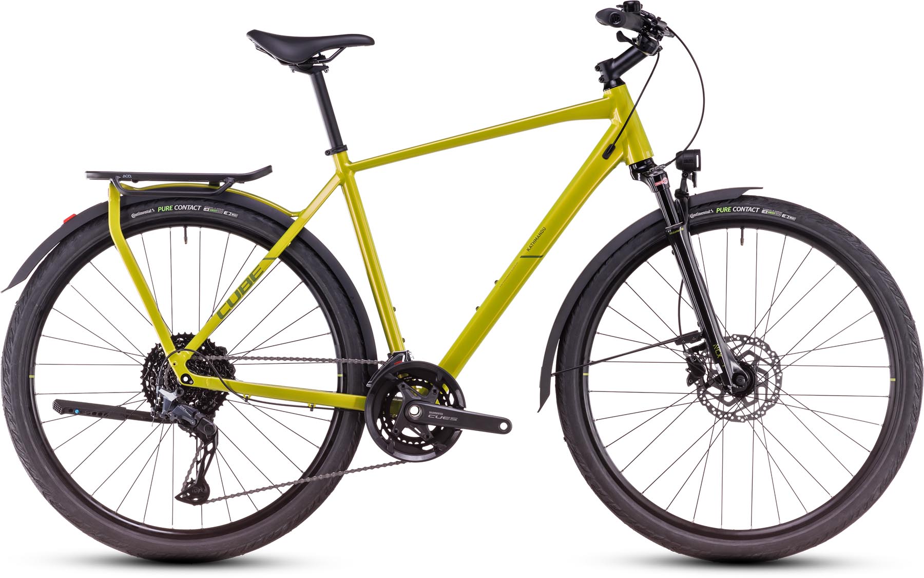 Cube Kathmandu EXC lizard n green 2025 - Trekkingrad Herren - Lackschaden - 54 cm