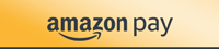 Das AmazonPay Logo auf einem goldenen Hintergrund